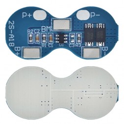 BMS 2S  4A - плата защиты для Li-ion (2×18650), балансир